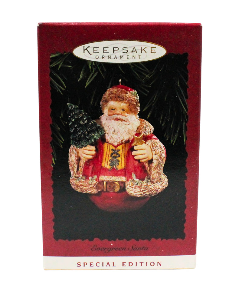 Hallmark Ornament: 1996 Evergreen Santa | QX5714