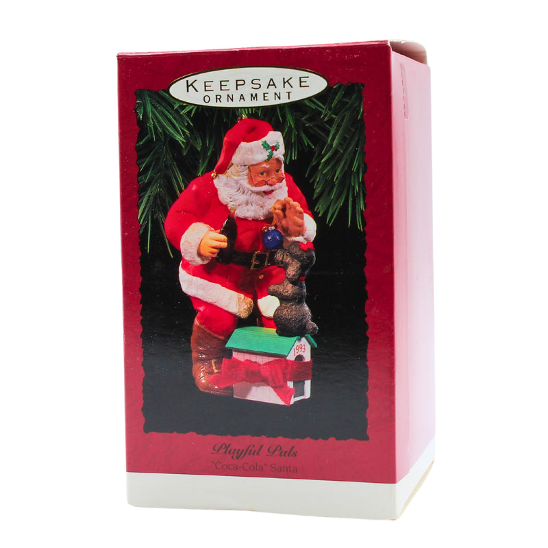 Hallmark Ornament: 1993 Playful Pals | QX5742 | Santa