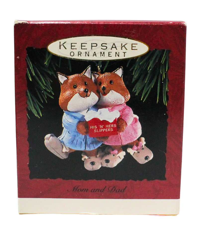 Hallmark Ornament: 1993 Mom and Dad | QX5845