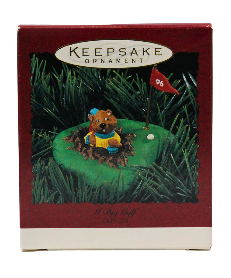 Hallmark Ornament: 1996 I Dig Golf | QX5891