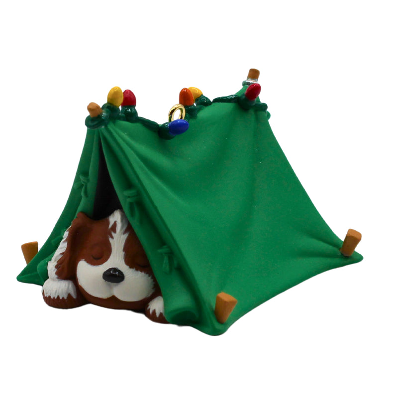 Hallmark Ornament: 1996 Pup-Tenting | QX6011