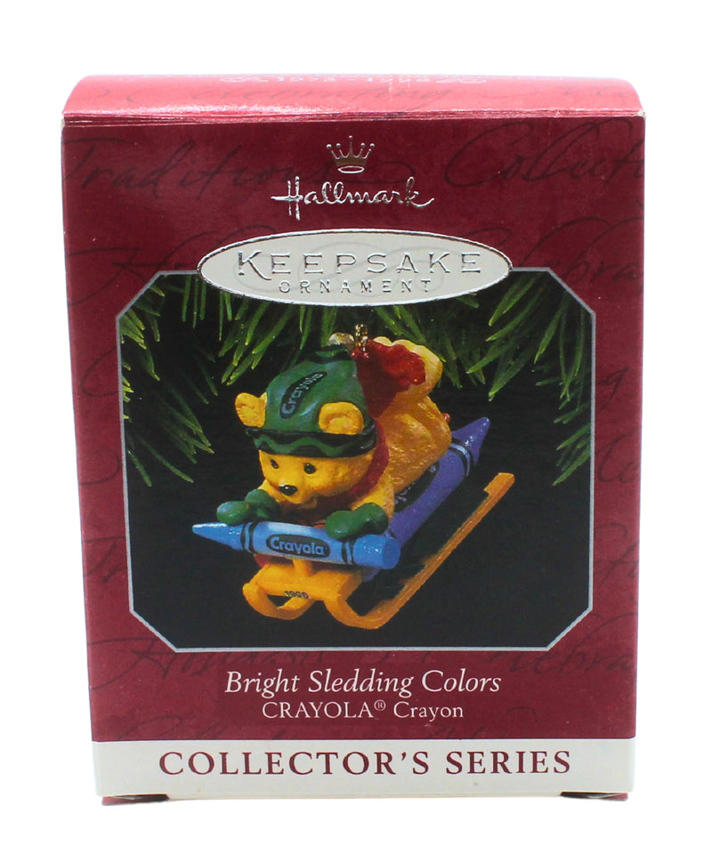 Hallmark Ornament: 1998 Bright Sledding Colors | QX6166