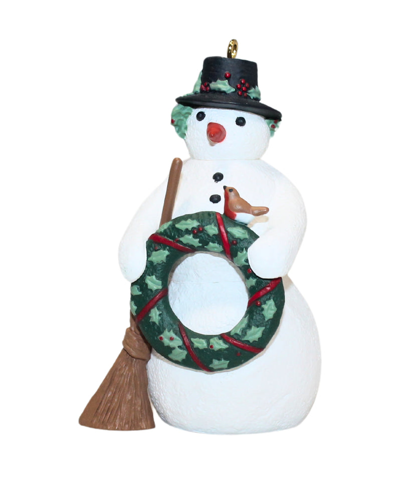 Hallmark Ornament: 1996 Christmas Snowman | QX6214 | Marjolein Bastin