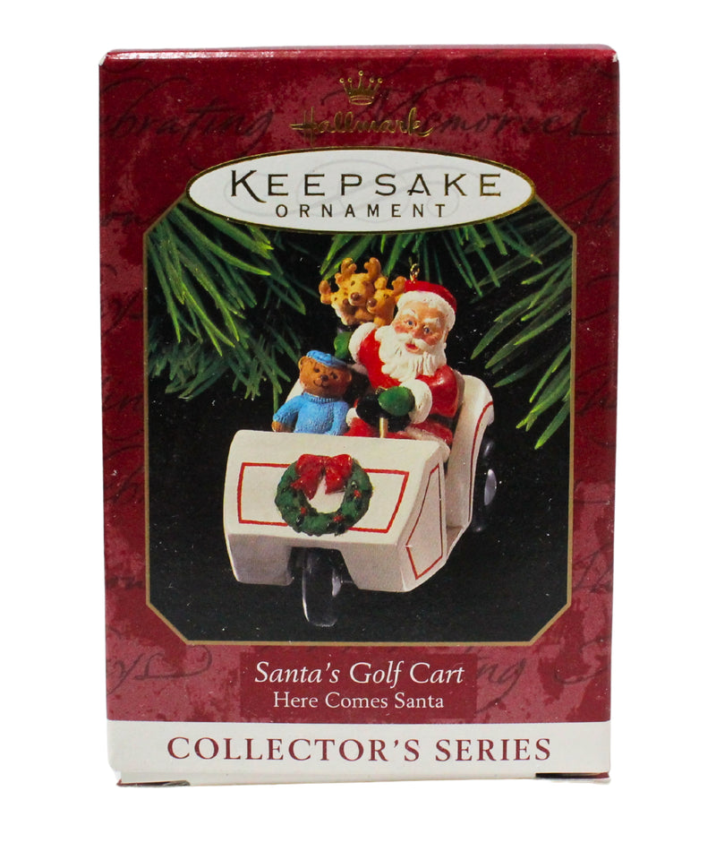 Hallmark Ornament: 1999 Santa's Golf Cart | QX6337