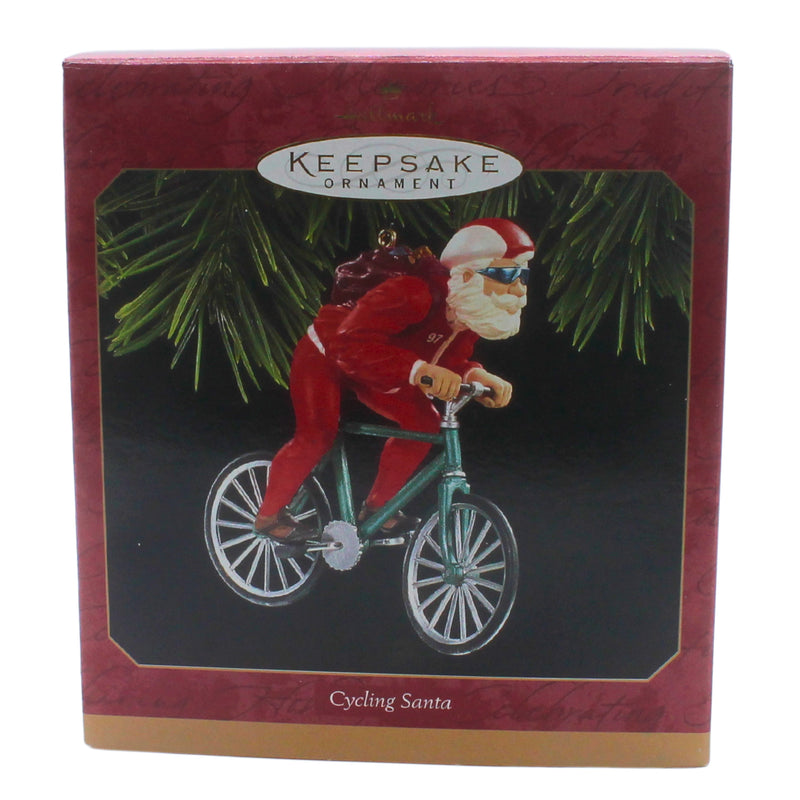 Hallmark Ornament: 1997 Cycling Santa | QX6425