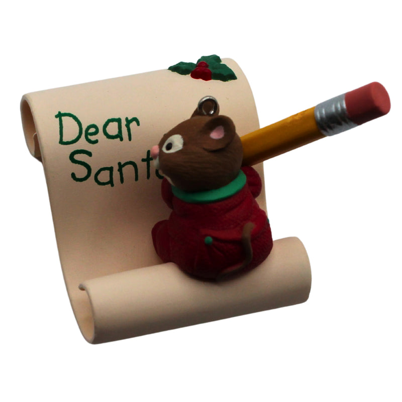 Hallmark Ornament: 1998 Writing to Santa | QX6533