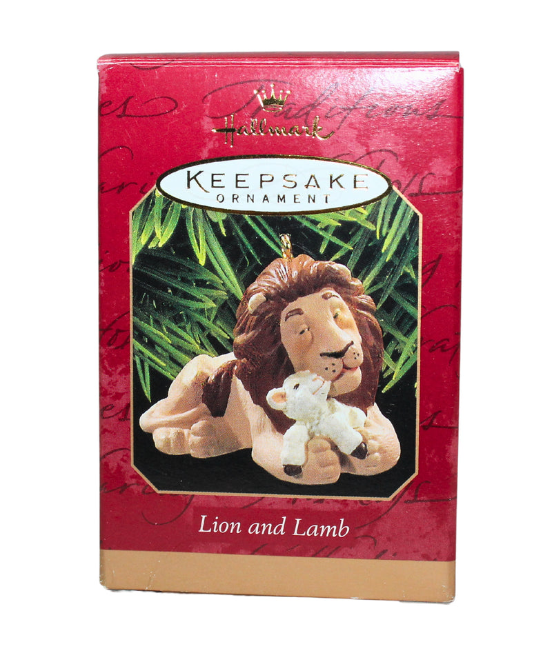 Hallmark Ornament: 1997 Lion and Lamb | QX6602