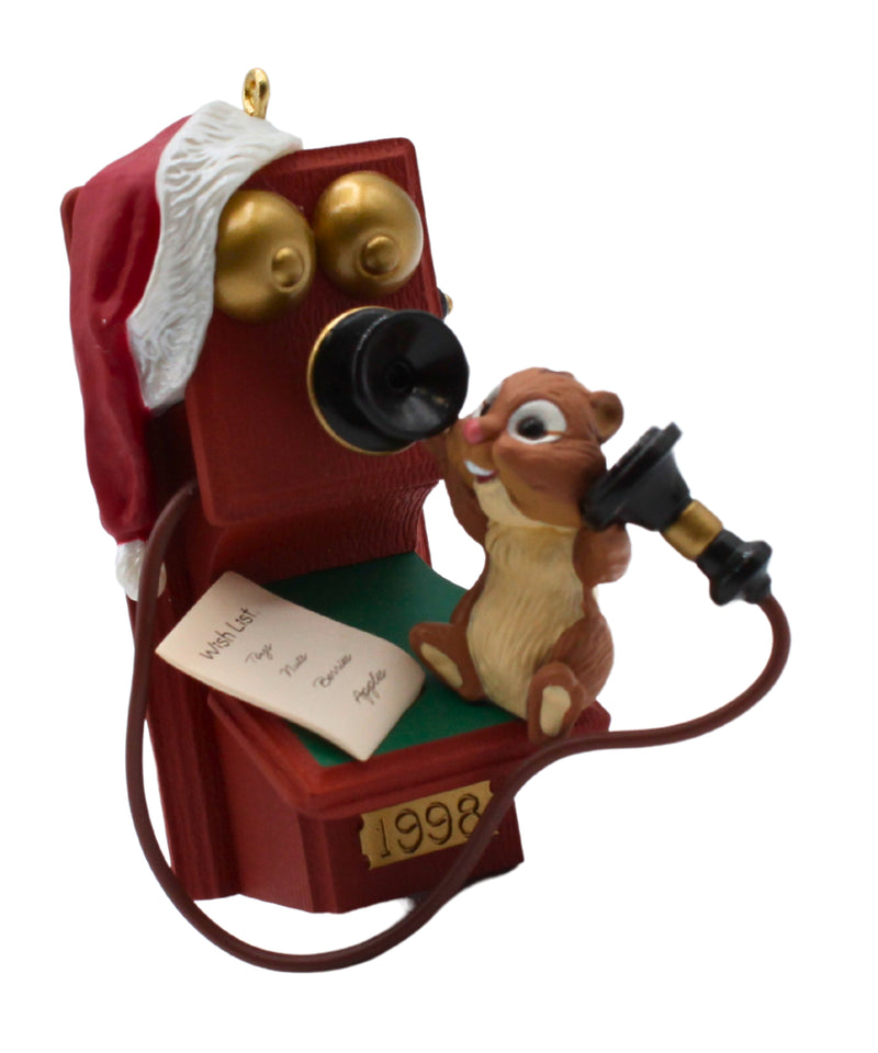 Hallmark Ornament: 1998 Chatty Chipmunk | QX6716