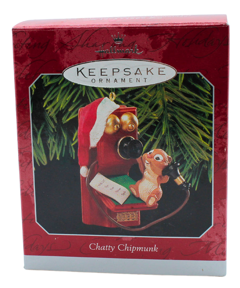 Hallmark Ornament: 1998 Chatty Chipmunk | QX6716