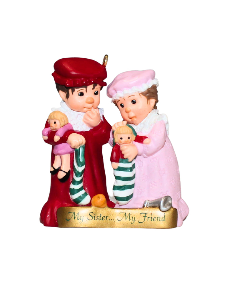 Hallmark Ornament: 1999 Sister to Sister | QX6749