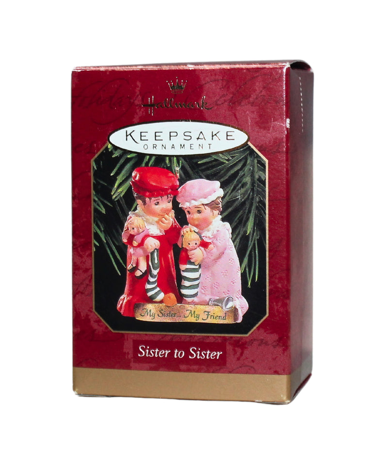 Hallmark Ornament: 1999 Sister to Sister | QX6749