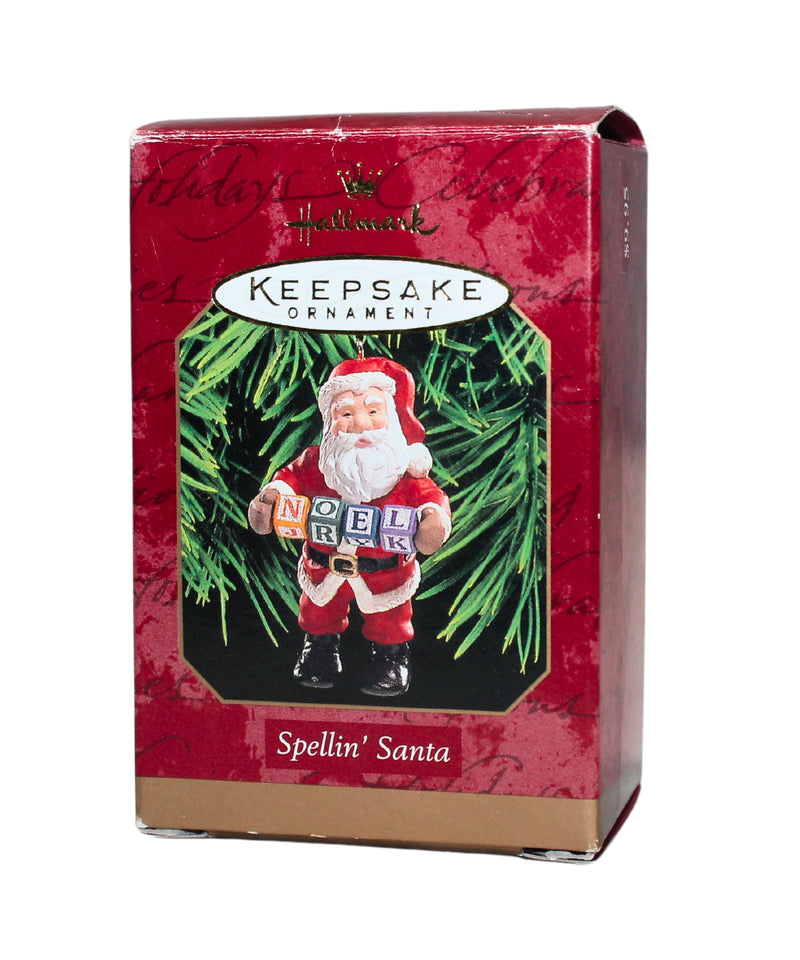 Hallmark Ornament: 1999 Spellin' Santa | QX6857