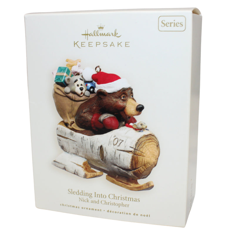 Hallmark Ornament: 2007 Sledding Into Christmas | QX7107