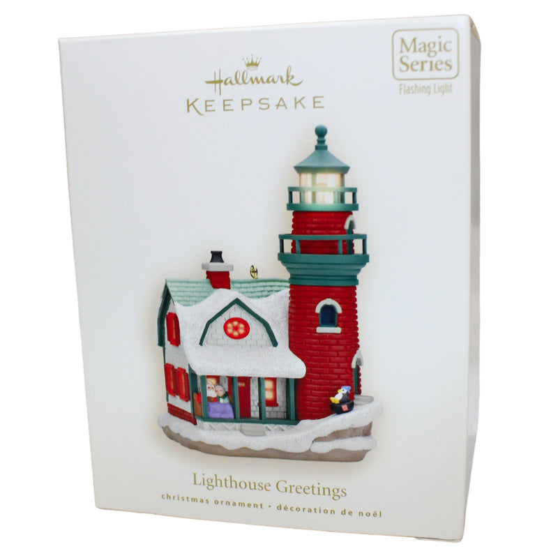 Hallmark Ornament: 2008 Lighthouse Greetings | QX7181