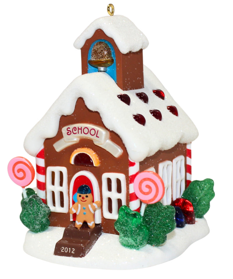 Hallmark Ornament: 2012 Schoolhouse | QX8014 | Noelville