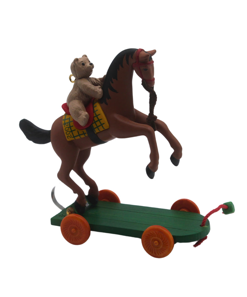 Hallmark Ornament: 2002 A Pony for Christmas | QX8056