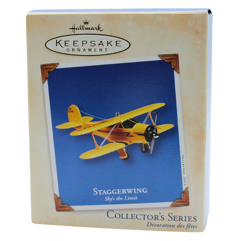 Hallmark Ornament: 2002 Staggerwing | QX8093