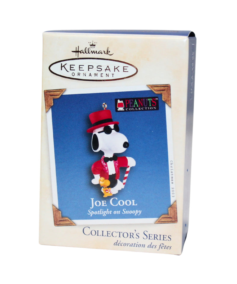 Hallmark Ornament: 2003 Joe Cool | QX8099 | Snoopy