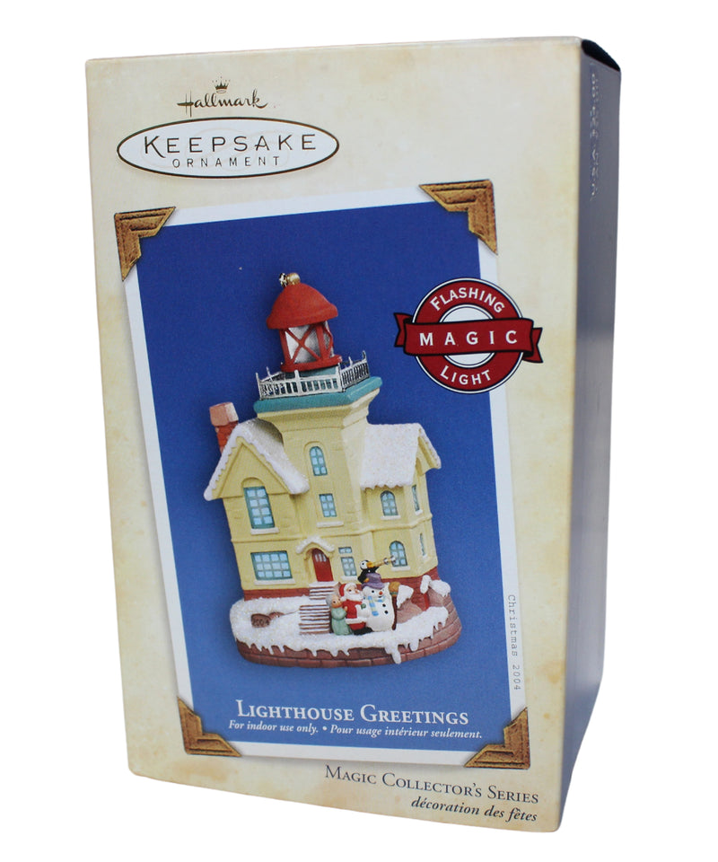 Hallmark Ornament: 2004 Lighthouse Greetings | QX8104