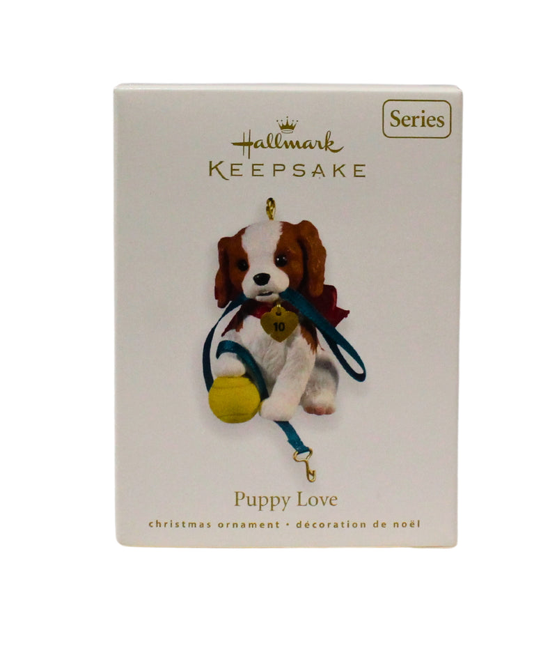 Hallmark Ornament: 2010 Puppy Love - 20th in the Puppy Love Series | QX8126