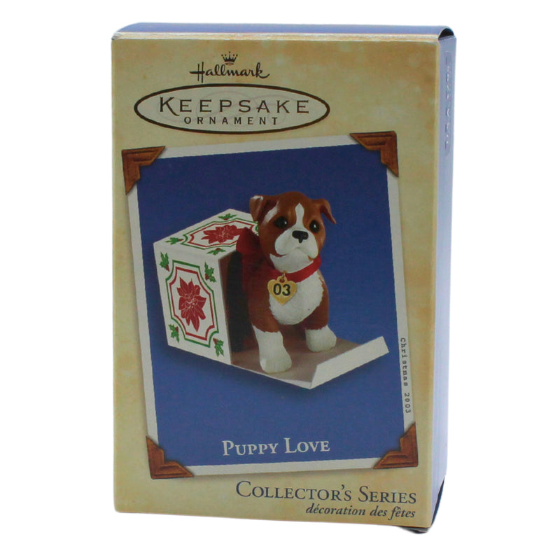 Hallmark Ornament: 2003 Puppy Love | QX8127