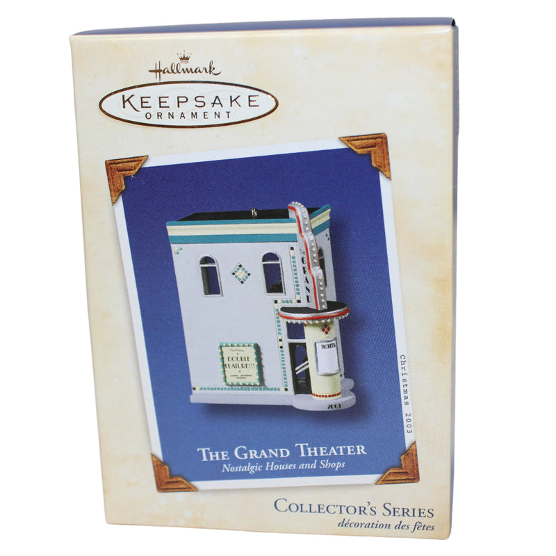 Hallmark Ornament: 2003 The Grand Theater | QX8149