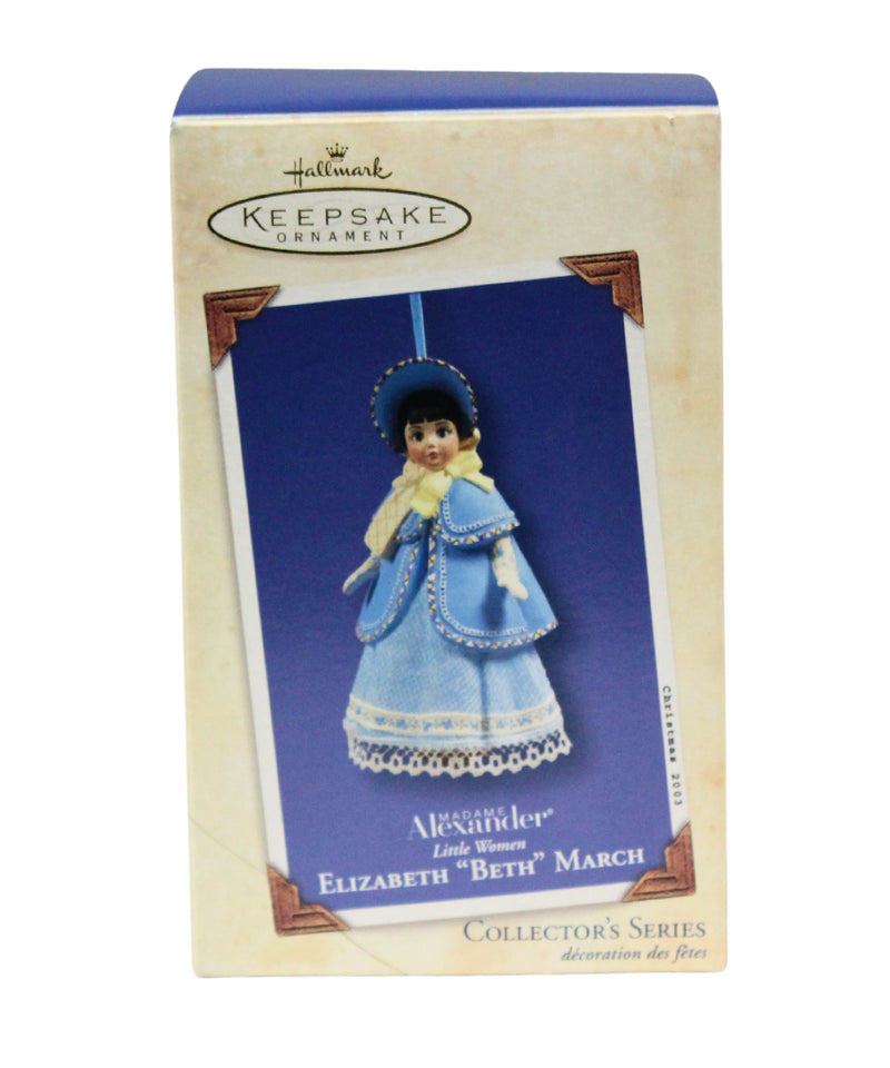 Hallmark Ornament: 2003 Elizabeth "Beth" March | QX8187