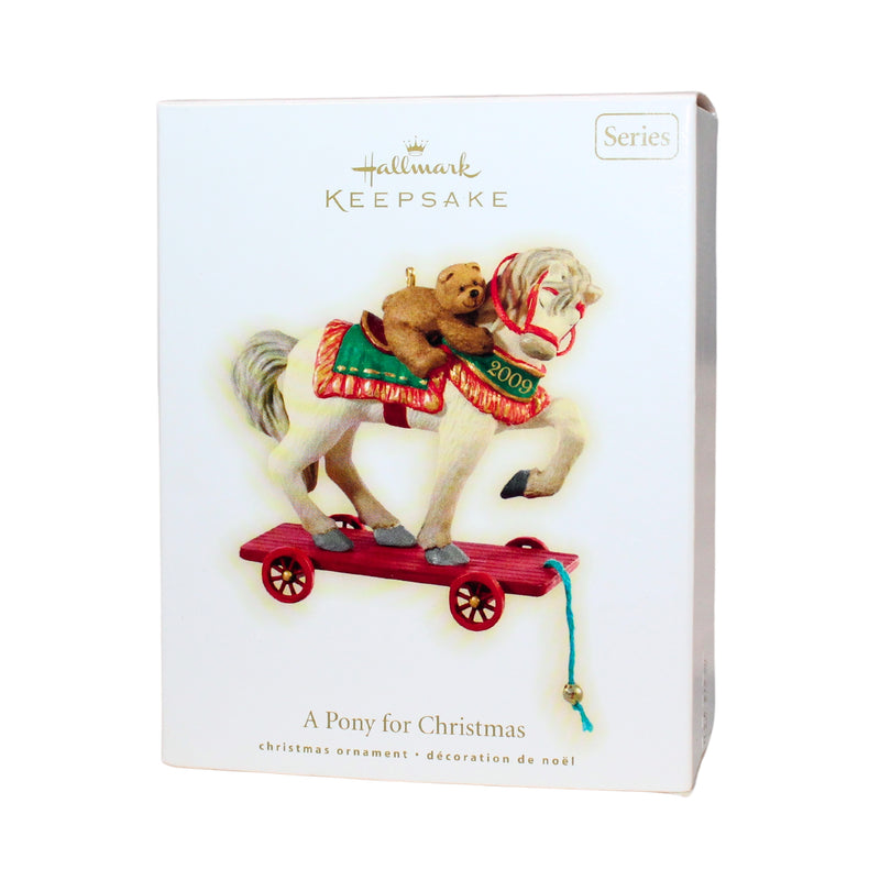 Hallmark Ornament: 2009 A Pony for Christmas | QX8252