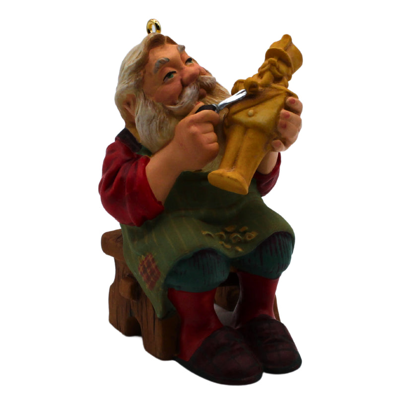 Hallmark Ornament: 2001 Carving Santa | QX8265