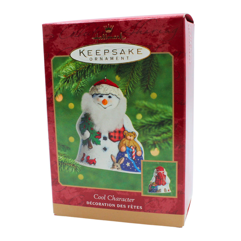 Hallmark Ornament: 2000 Cool Character | QX8271 | Snowman