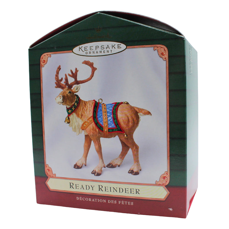 Hallmark Ornament: 2001 Ready Reindeer | QX8295