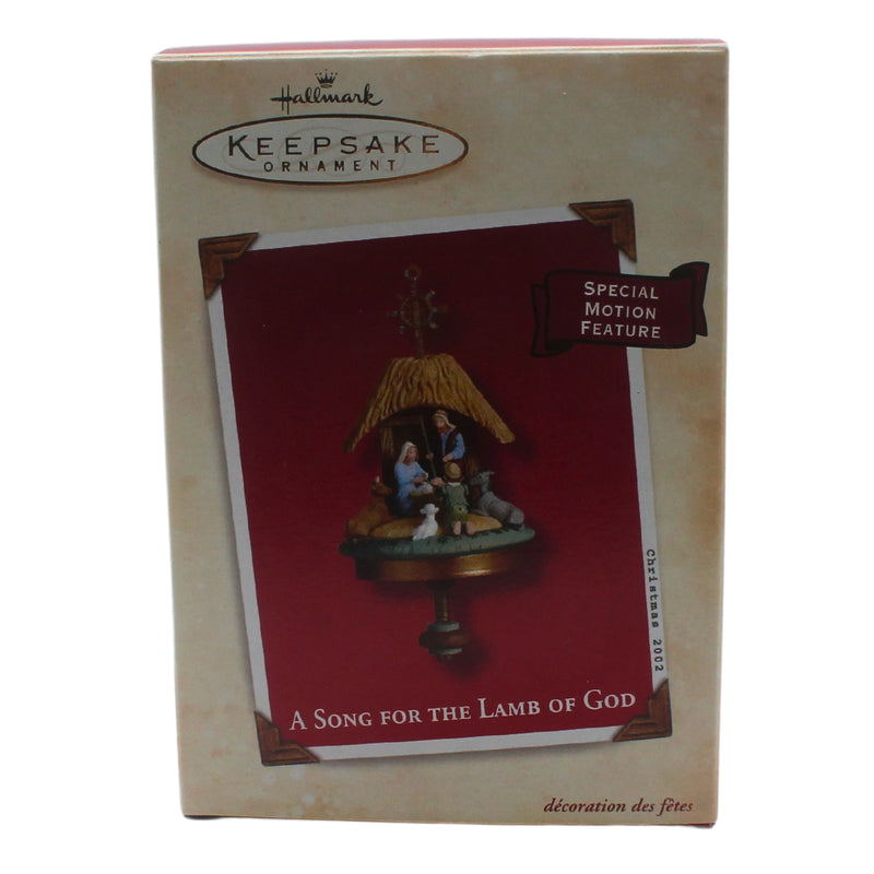 Hallmark Ornament: 2002 A Song for the Lamb of God | QX8376