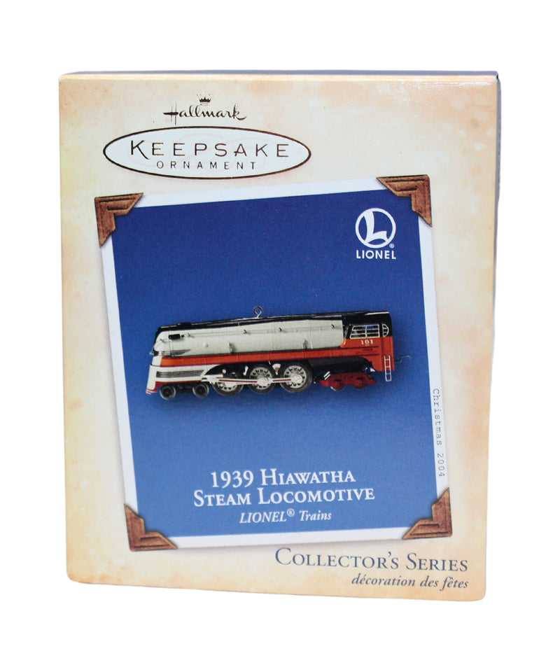 Hallmark Ornament: 2004 Hiawatha Steam Locomotive 1939 | QX8454 | Lionel