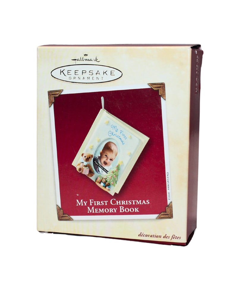 Hallmark Ornament: 2002 My First Christmas Memory Book | QX8613