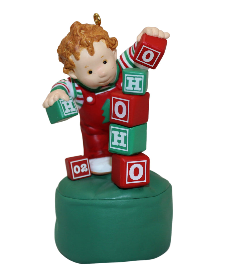 Hallmark Ornament: 2002 Teetering Toddler | QX8916