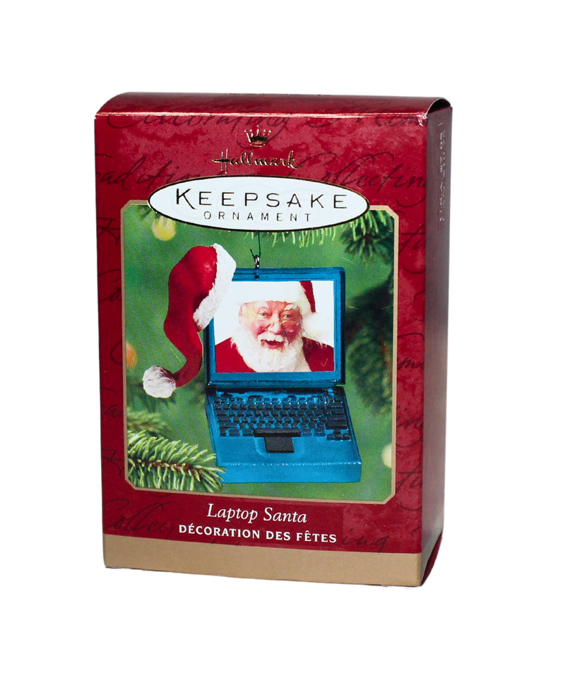 Hallmark Ornament: 2001 Laptop Santa | QX8972