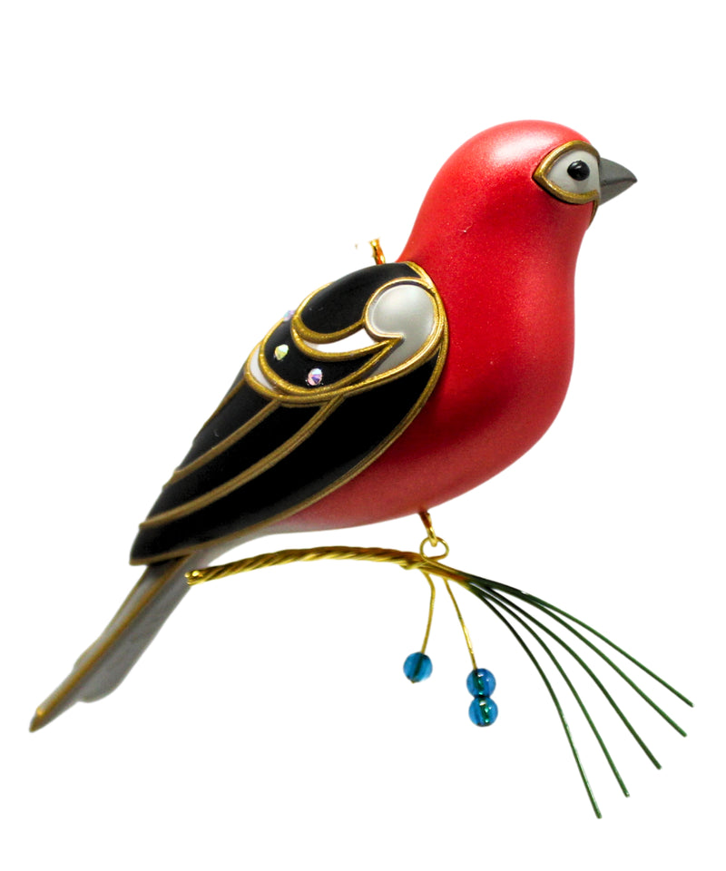 Hallmark Ornament: 2016 Pine Grosbeak | QX9111 | Beauty of Birds