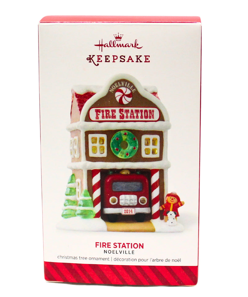 Hallmark Ornament: 2014 Fire Station | QX9116