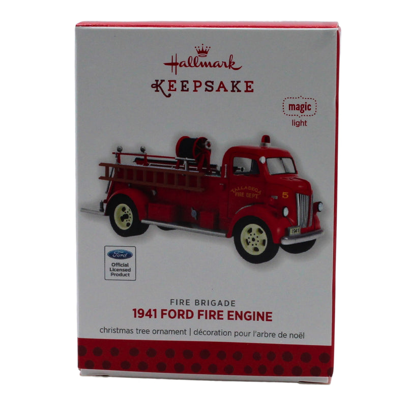 Hallmark Ornament: 2013 Ford Fire Engine-1941 | QX9152