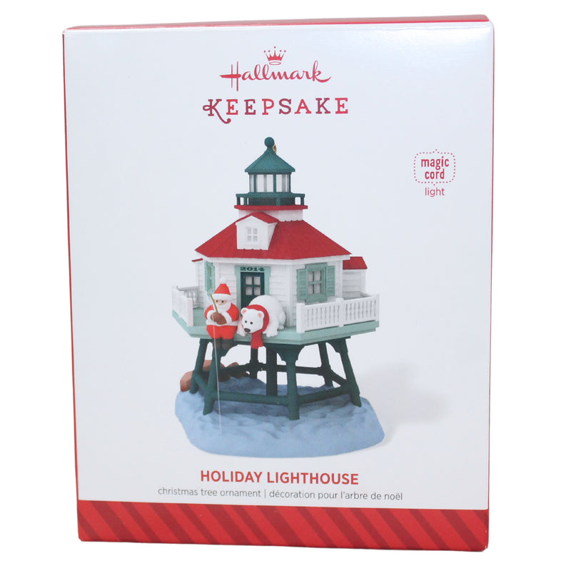 Hallmark Ornament: 2014 Holiday Lighthouse | QX9156