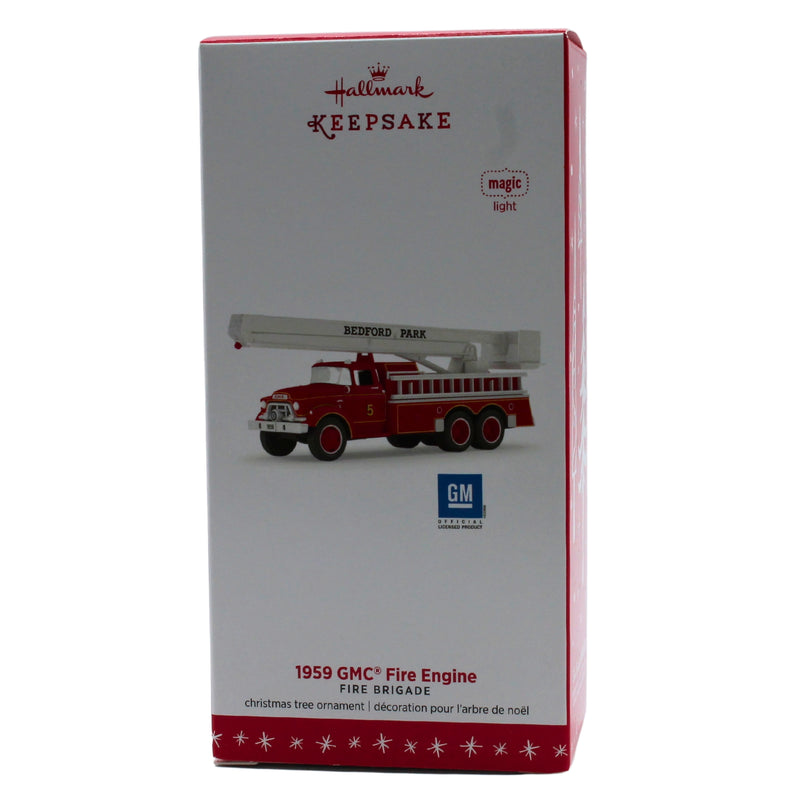 Hallmark Ornament: 2016 GMC Fire Engine-1959 | QX9214