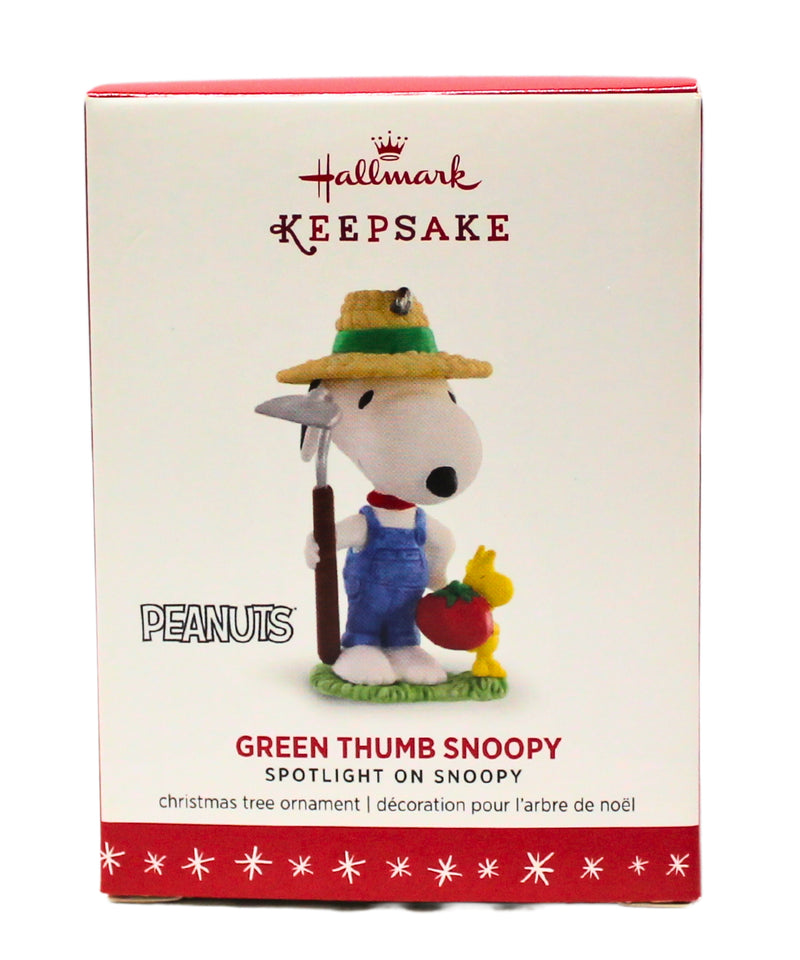 Hallmark Ornament: 2016 Green Thumb Snoopy | QX9251