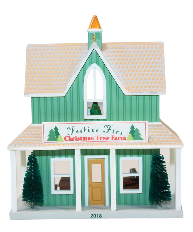 Hallmark Ornament: 2018 Festive Firs Christmas Tree Farm | QX9426