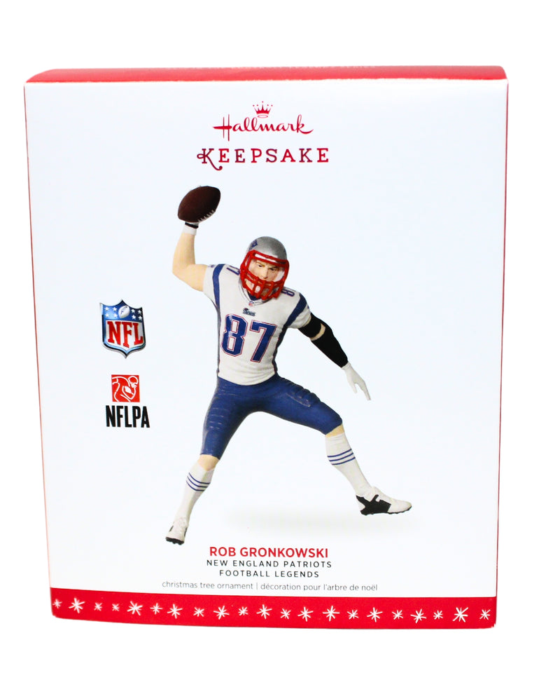 Hallmark Ornament: 2016 Rob Gronkowski | QX9561 | NFL