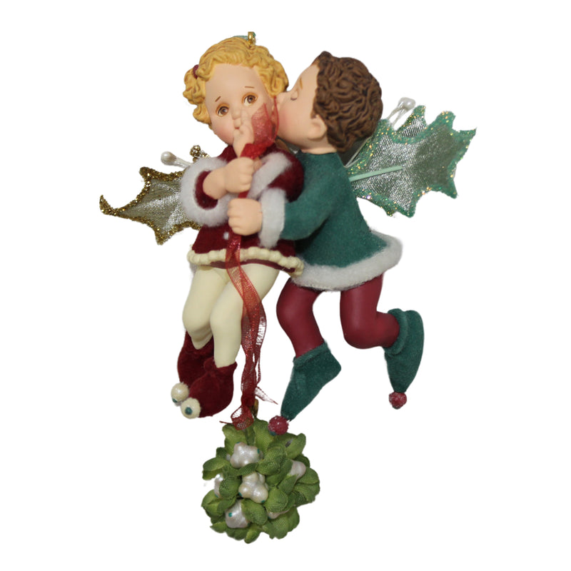 Hallmark Ornament: 2003 The Mistletot Faeries | QXC3001 | Club Exclusive