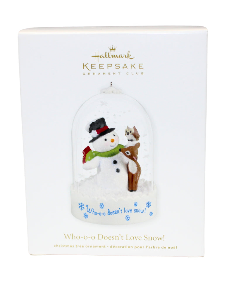 Hallmark Ornament: 2012 Who-o-o Doesn't Love Snow! | QXC5039