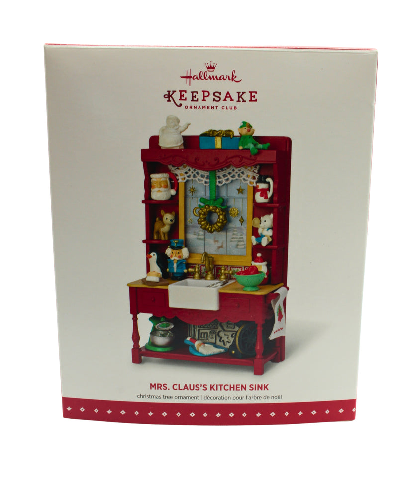 Hallmark Ornament: 2015 Mrs. Claus's Kitchen Sink | QXC5139