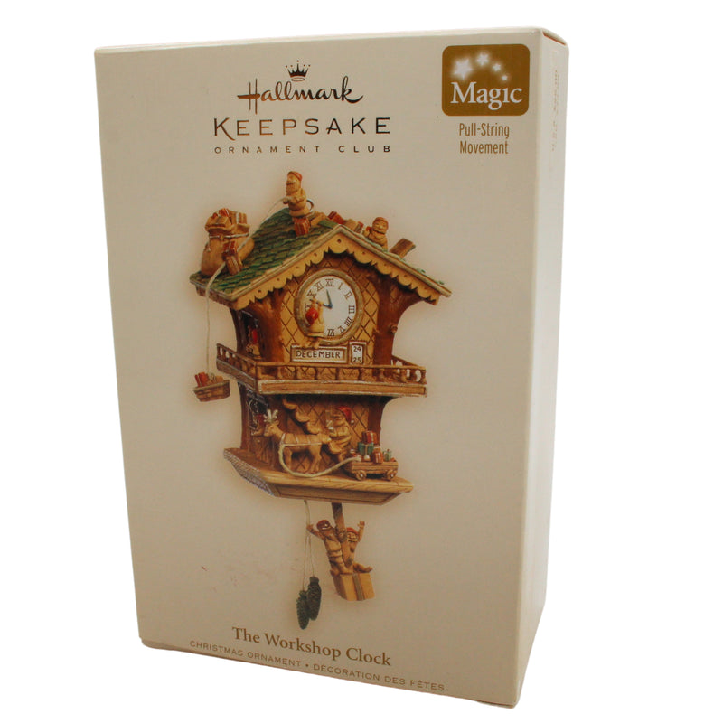 Hallmark Ornament: 2006 The Workshop Clock | QXC6006