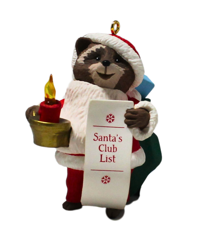 Hallmark Ornament: 1992 Santa's Club List | QXC7291