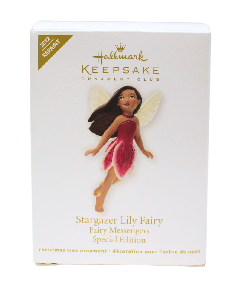 Hallmark Ornament: 2012 Stargazer Lily Fairy | QXC8071